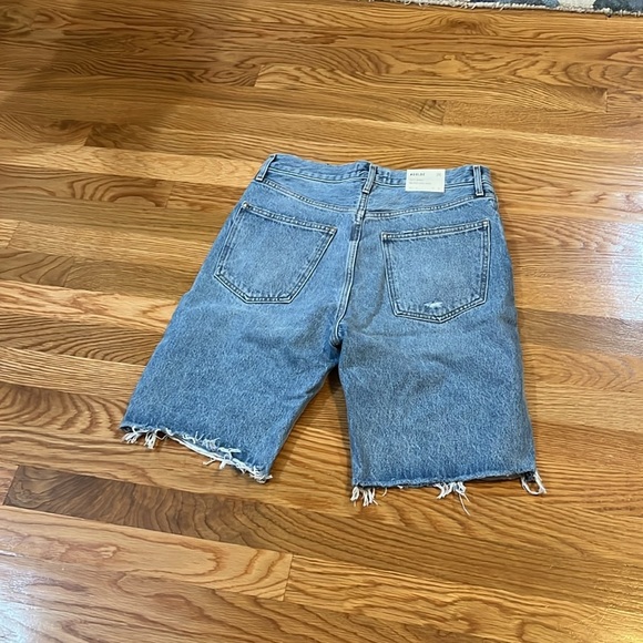 AGOLDE 90's Mid Rise Loose Short Swapmeet Jean Denim Shorts Size 26 NWT - Picture 14 of 14